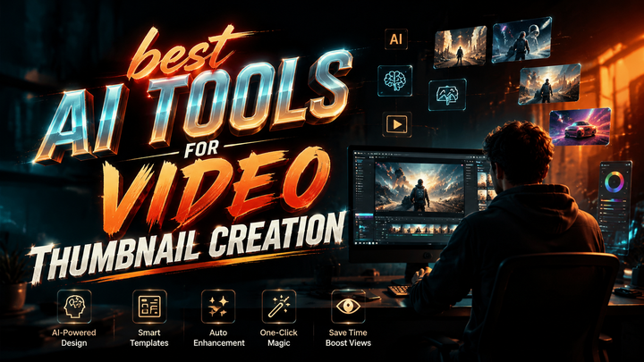 Best AI Tools for Video Thumbnail Creation in 2026 (Top Picks)