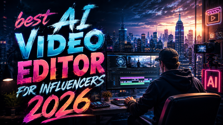 Mejor editor de vídeo IA para influencers en 2026