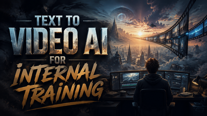 Text to Video AI for Internal Training: 2026's Top Tools