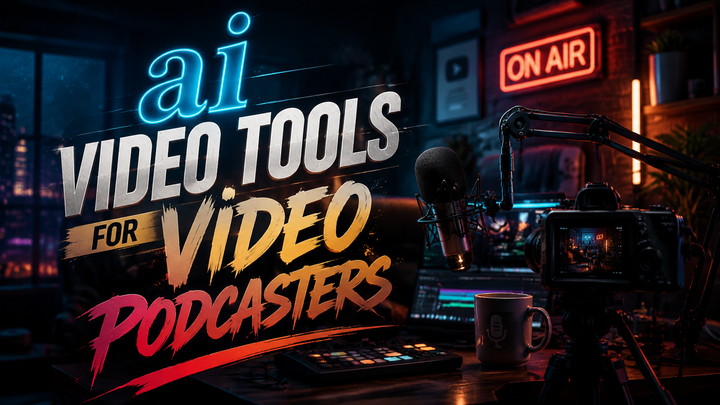 Ferramentas de IA para Vídeo Podcasters em 2026