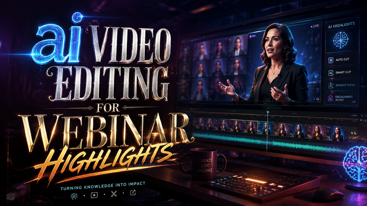 AI Video Editing for Webinar Highlights: 2026 Trends & Tools