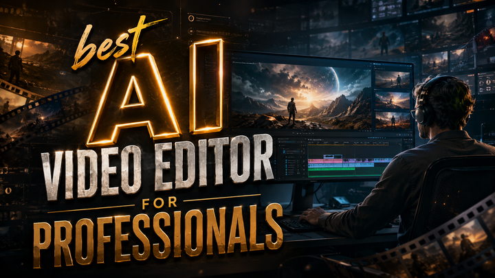 Los mejores editores de video con IA para profesionales en 2026
