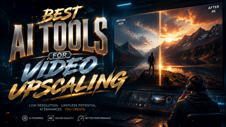 Las mejores herramientas IA para upscaling de video en 2026