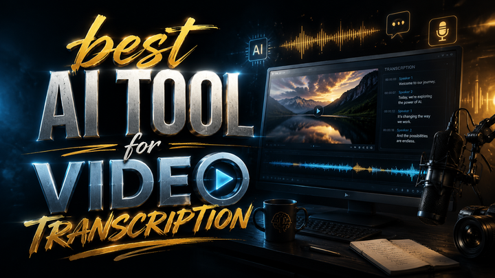 Best AI Tool for Video Transcription in 2026: Top Picks