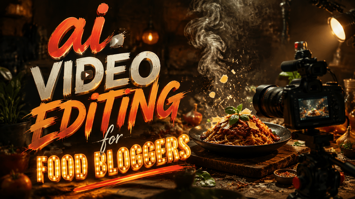 Edición de Vídeos con IA para Bloggers de Comida en 2026