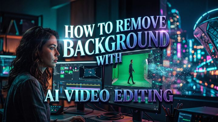 Cómo quitar el fondo con IA en edición de video - Guía 2026