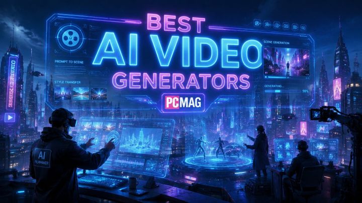 Melhores Geradores de Vídeo por IA - Análise PCMag 2026