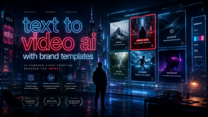 Text to Video AI with Brand Templates (2026): Future of Marketing