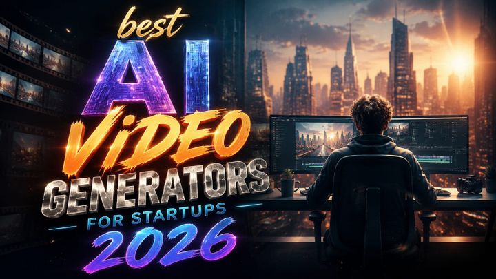 Best AI Video Generators for Startups in 2026 | Top Picks