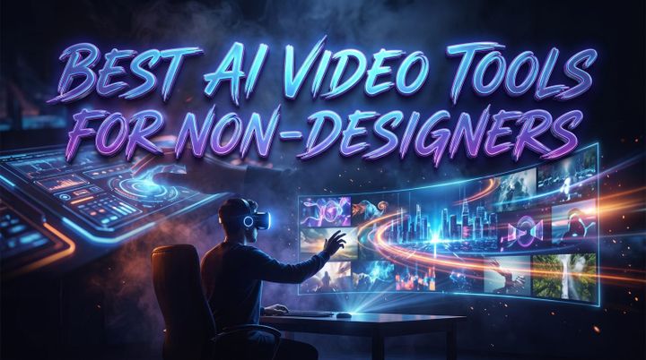 Best AI Video Tools for Non-Designers in 2026 (Easy & Powerful)