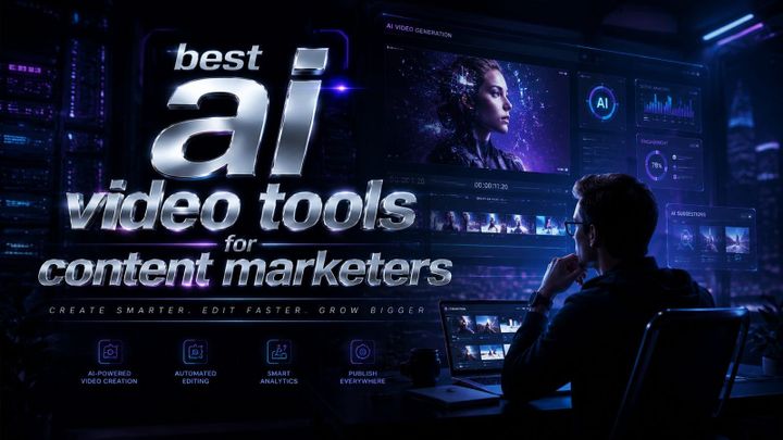 Best AI Video Tools for Content Marketers in 2026 (Top Picks)
