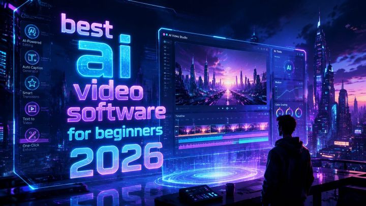 Best AI Video Software for Beginners in 2026 (Top Picks)