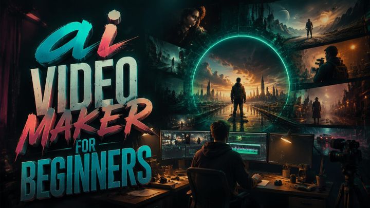 Best AI Video Maker for Beginners in 2026: Easy & Powerful