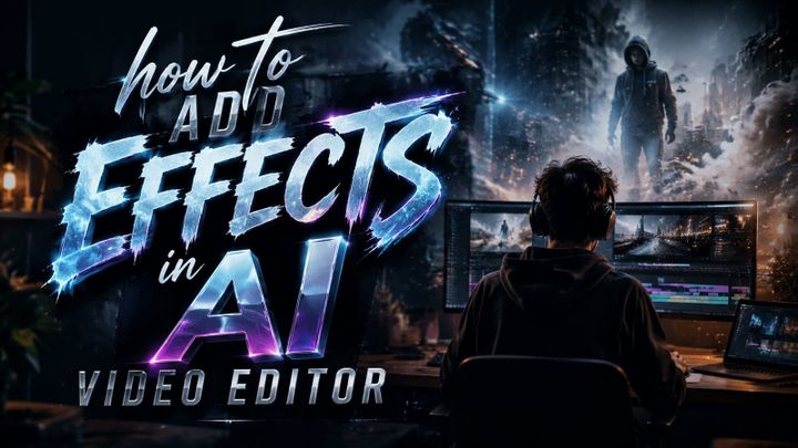 Cómo añadir efectos en editor de video con IA - Guía 2026