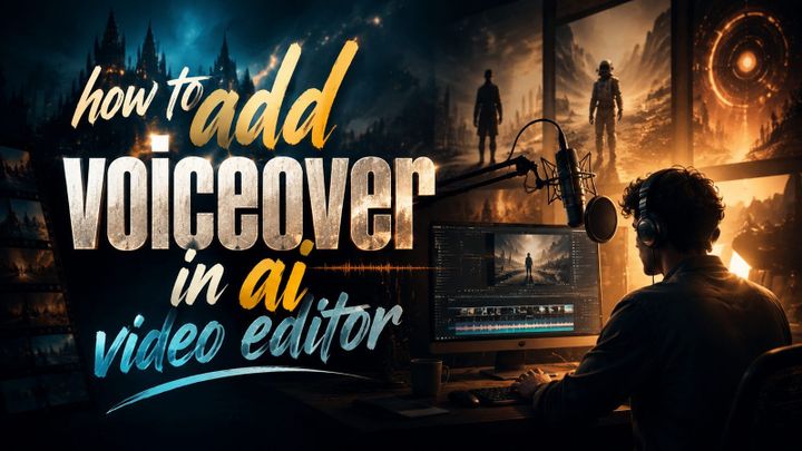 How to Add Voiceover in AI Video Editor (2026 Guide)