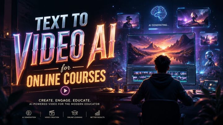 Text to Video AI for Online Courses: Future of Learning (2026)