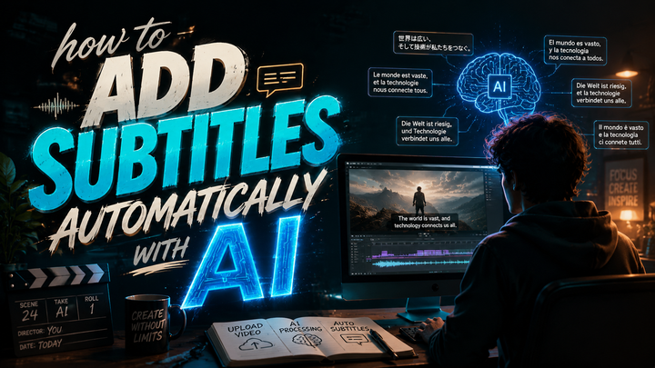 How to Add Subtitles Automatically with AI in 2026 (Easy Guide)
