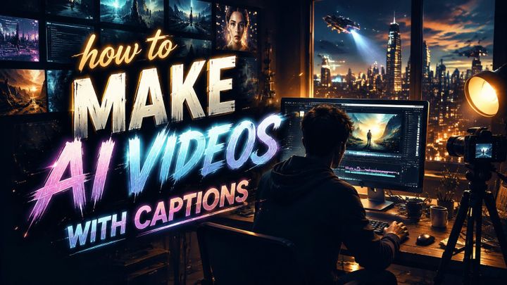 Comment créer des vidéos IA avec sous-titres en 2026