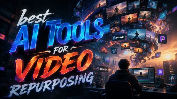 Best AI Tools for Video Repurposing in 2026 (Top Picks)