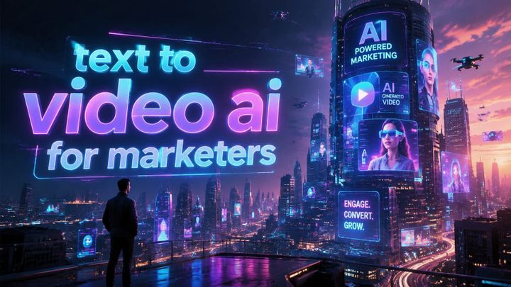Text to Video AI for Marketers: 2026 Trends & Tools