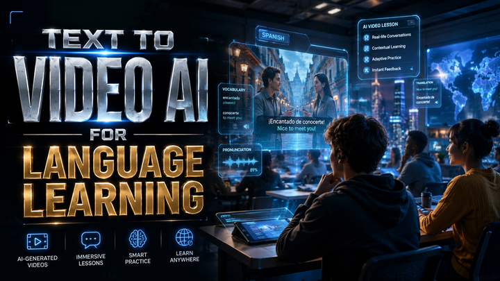 Text to Video AI for Language Learning: 2026's Top Tools