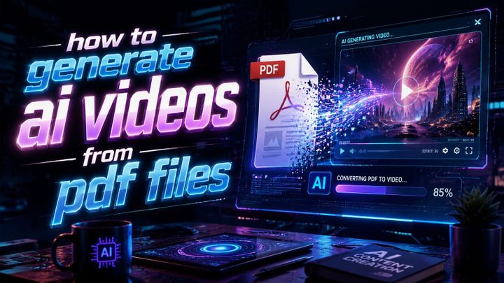 How to Generate AI Videos from PDF Files in 2026: A Step-by-Step Guide