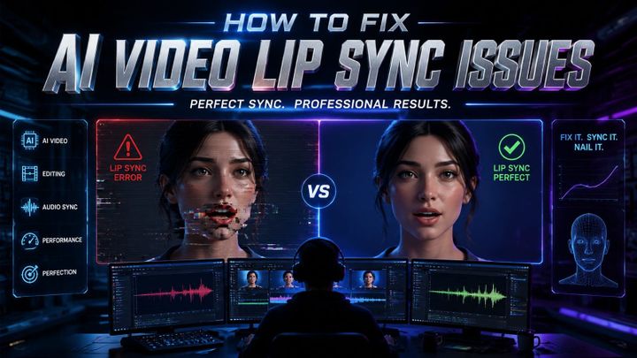Why AI Video Lip Sync Fails and How to Fix It in 2026