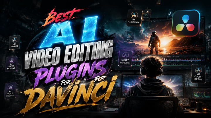 Best AI Video Editing Plugins for DaVinci in 2026 (Top Picks)
