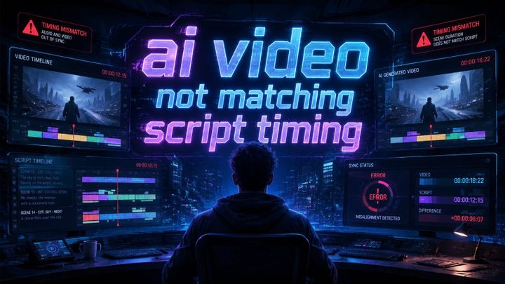 Why AI Video Not Matching Script Timing Happens and How to Fix It