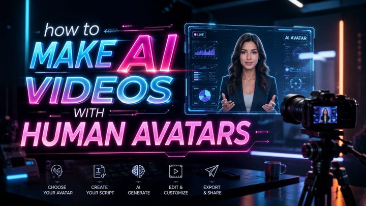Cómo crear videos con IA y avatares humanos en 2026