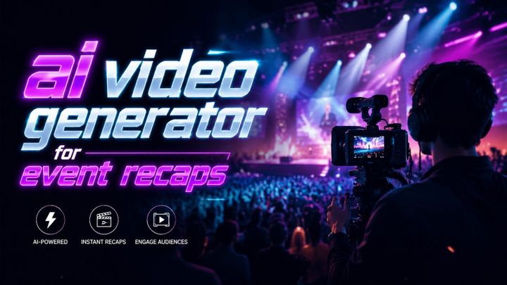 How Does AI Video Generator for Event Recaps Work in 2026?
