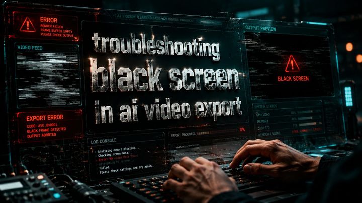 Why AI Video Exports Show Black Screens and How to Fix It (2026)