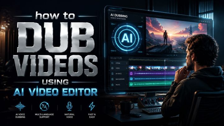 Step-by-Step Guide to Dubbing Videos Using AI Video Editor in 2026