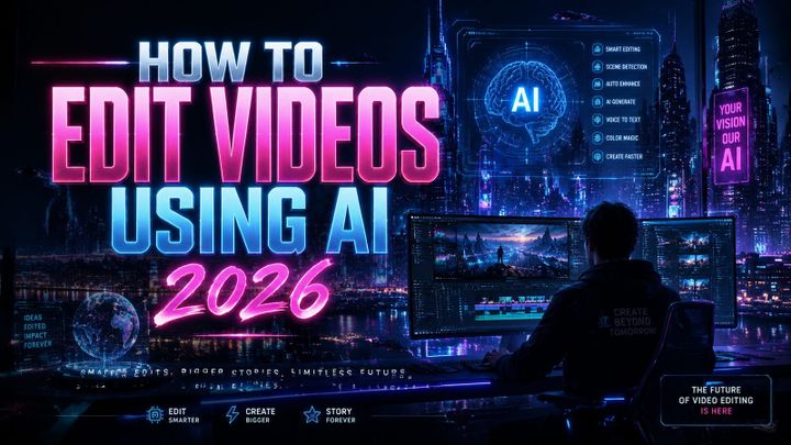 Step-by-Step Guide to Editing Videos Using AI in 2026