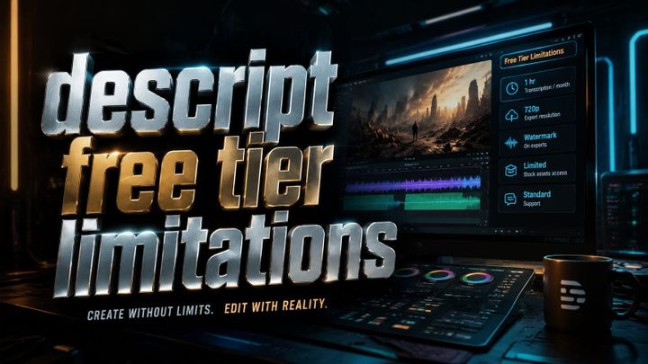 What Are Descript Free Tier Limitations? Complete Guide (2026)