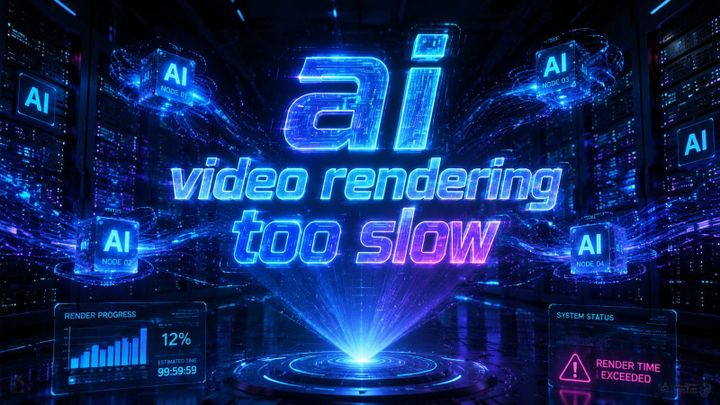Why AI Video Rendering Is Too Slow and How to Fix It in 2026