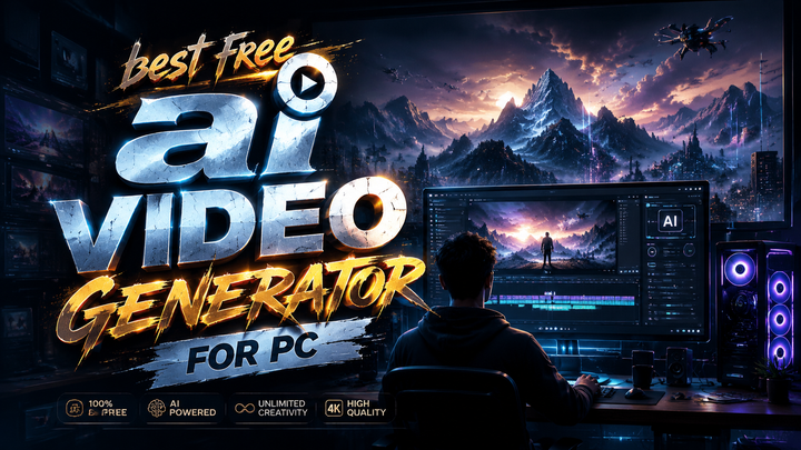Meilleur générateur vidéo IA gratuit pour PC en 2026