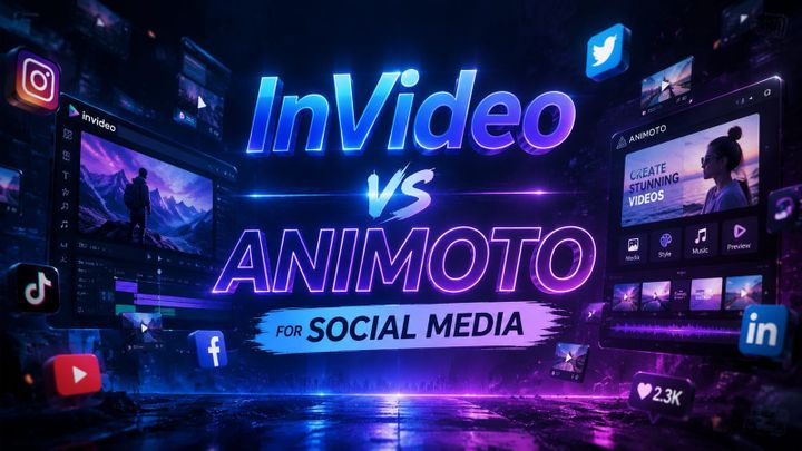 InVideo vs Animoto for Social Media: Which Tool Wins in 2026?