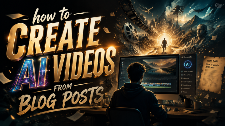 How to Create AI Videos from Blog Posts (2026 Guide)