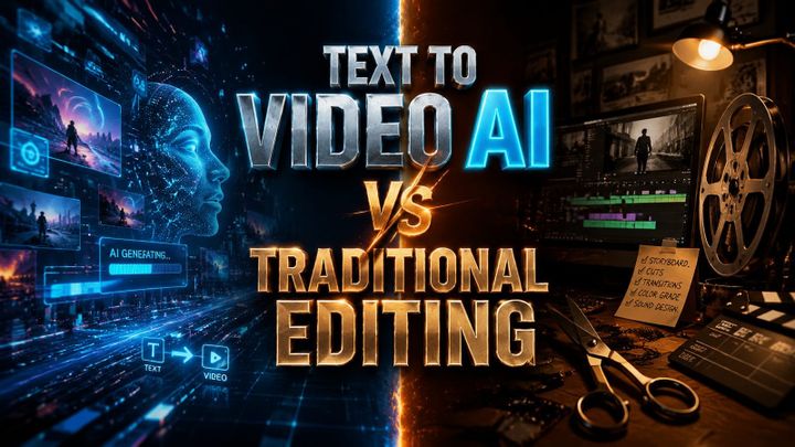 Text to Video AI vs Traditional Editing: Which Saves More Time in 2026?