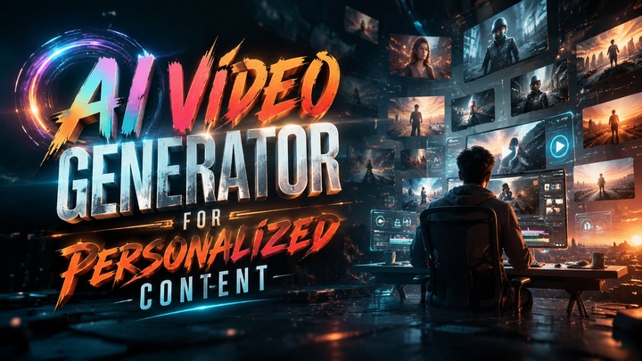 AI Video Generator for Personalized Content (2026) - Create Like a Pro