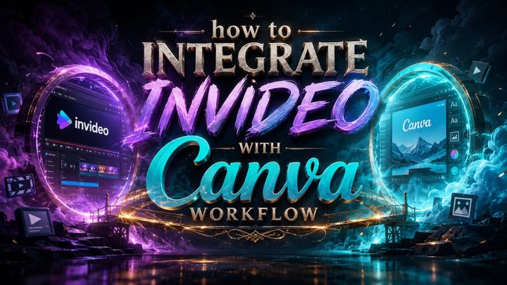 Cómo integrar InVideo con Canva: Guía paso a paso