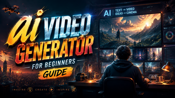 AI Video Generator for Beginners Guide (2026): Easy Start