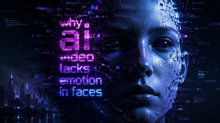 ¿Por qué el video con IA carece de emoción en los rostros?