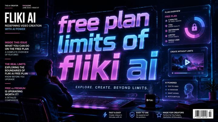 Fliki AIの無料プラン制限（2026年）徹底解説