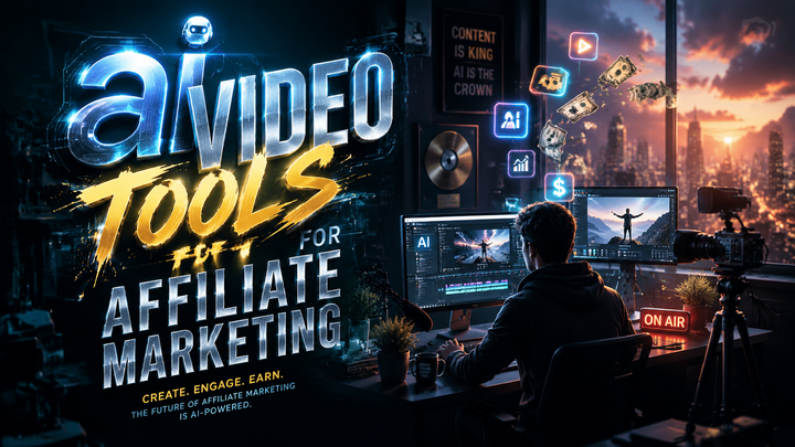 Ferramentas de Vídeo com IA para Marketing de Afiliados