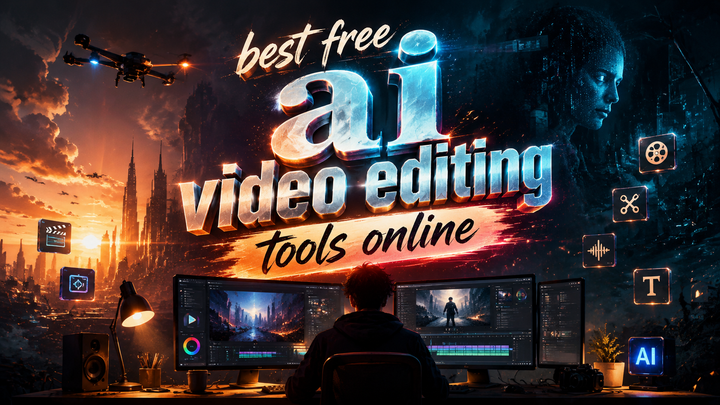 Best Free AI Video Editing Tools Online (2026) - Top Picks