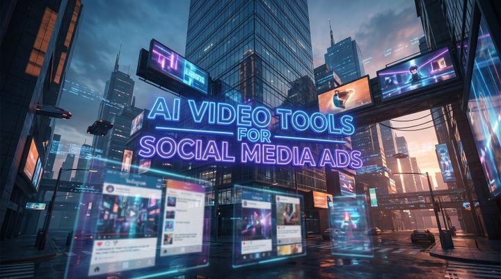 Herramientas de IA para videos en anuncios de redes sociales