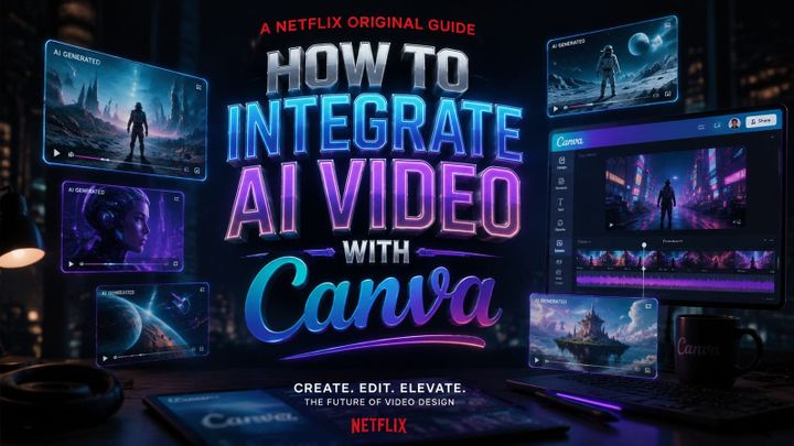 Cómo integrar videos de IA con Canva en simples pasos