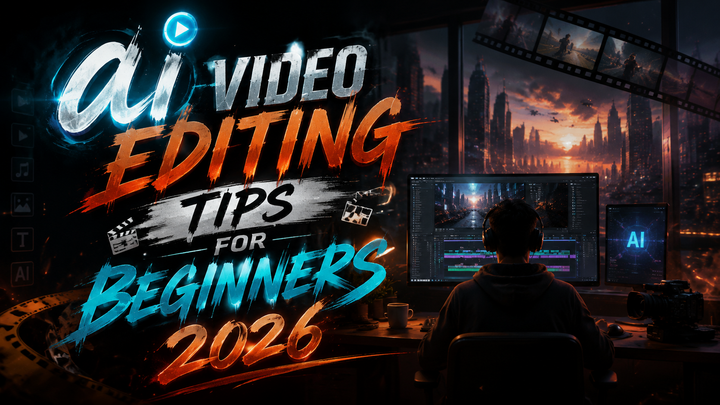 AI Video Editing Tips for Beginners (2026 Guide & Tricks)